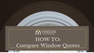 how to compare window quotes